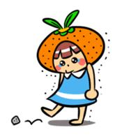 Orange Mi-chan sticker #135386