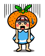 Orange Mi-chan sticker #135391