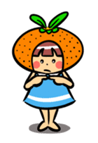 Orange Mi-chan sticker #135393