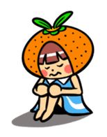 Orange Mi-chan sticker #135395