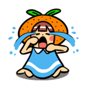 Orange Mi-chan sticker #135398