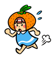 Orange Mi-chan sticker #135399