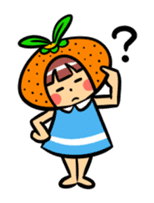 Orange Mi-chan sticker #135401