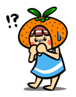 Orange Mi-chan sticker #135404