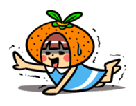 Orange Mi-chan sticker #135405