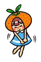 Orange Mi-chan sticker #135406