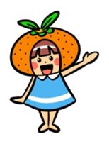 Orange Mi-chan sticker #135407