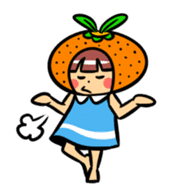 Orange Mi-chan sticker #135408