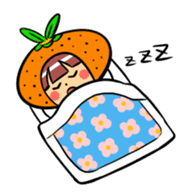 Orange Mi-chan sticker #135416