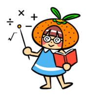 Orange Mi-chan sticker #135417