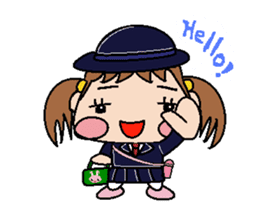 pretty tsurara sticker #135500