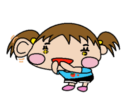 pretty tsurara sticker #135512