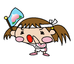 pretty tsurara sticker #135514