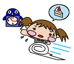 pretty tsurara sticker #135531