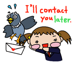 pretty tsurara sticker #135533