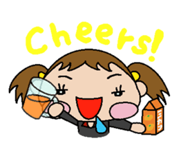 pretty tsurara sticker #135538