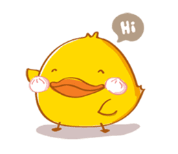 PEDPAO, The happiness duck sticker #135580