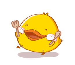 PEDPAO, The happiness duck sticker #135586
