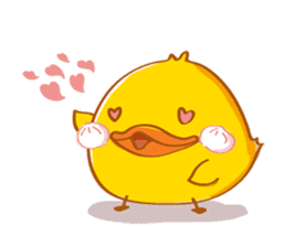 PEDPAO, The happiness duck sticker #135597