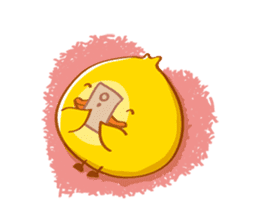 PEDPAO, The happiness duck sticker #135598