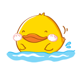 PEDPAO, The happiness duck sticker #135603