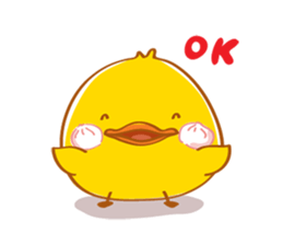 PEDPAO, The happiness duck sticker #135605