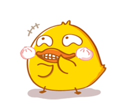 PEDPAO, The happiness duck sticker #135607
