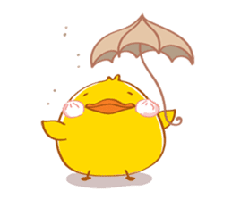 PEDPAO, The happiness duck sticker #135611