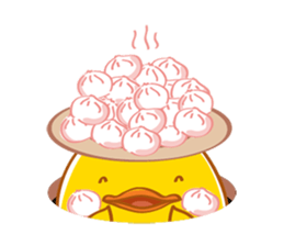 PEDPAO, The happiness duck sticker #135615