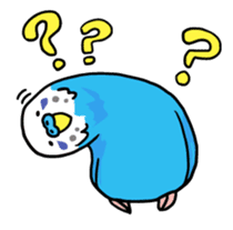 Coby and Jolly budgies sticker #135623