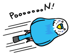 Coby and Jolly budgies sticker #135626