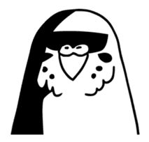 Coby and Jolly budgies sticker #135653