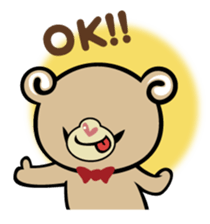 sweet bear "Mimigaroll" sticker #136300