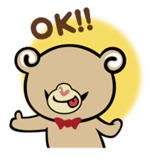 sweet bear "Mimigaroll" sticker #136300