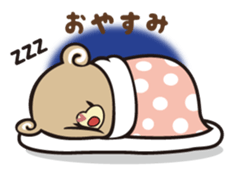 sweet bear "Mimigaroll" sticker #136309