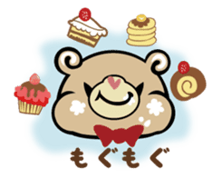 sweet bear "Mimigaroll" sticker #136318