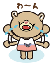sweet bear "Mimigaroll" sticker #136321