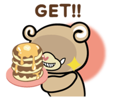 sweet bear "Mimigaroll" sticker #136322