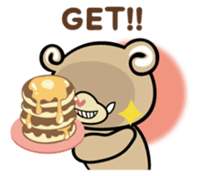 sweet bear "Mimigaroll" sticker #136322