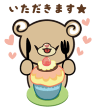 sweet bear "Mimigaroll" sticker #136323