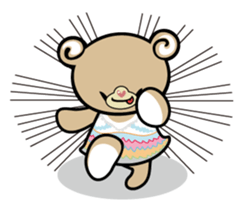 sweet bear "Mimigaroll" sticker #136339