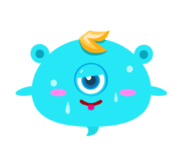 Colorful Monsters Mogu sticker #136639