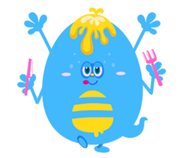Colorful Monsters Mogu sticker #136647