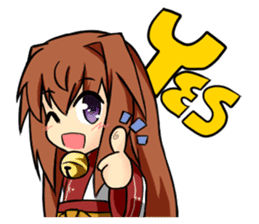 Sisaka-chan sticker #136781