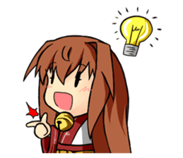 Sisaka-chan sticker #136786