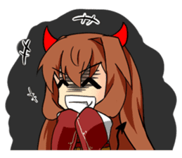 Sisaka-chan sticker #136799