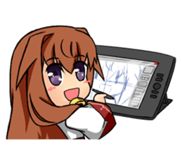 Sisaka-chan sticker #136815