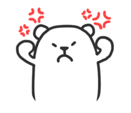 Black Joke Bear sticker #136902