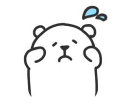 Black Joke Bear sticker #136903