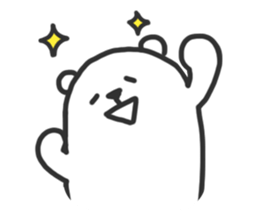 Black Joke Bear sticker #136904